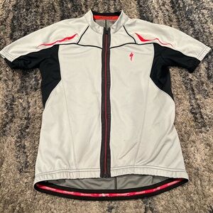Specialized Men's Performance Jacket in Gray and Black with Red Accents